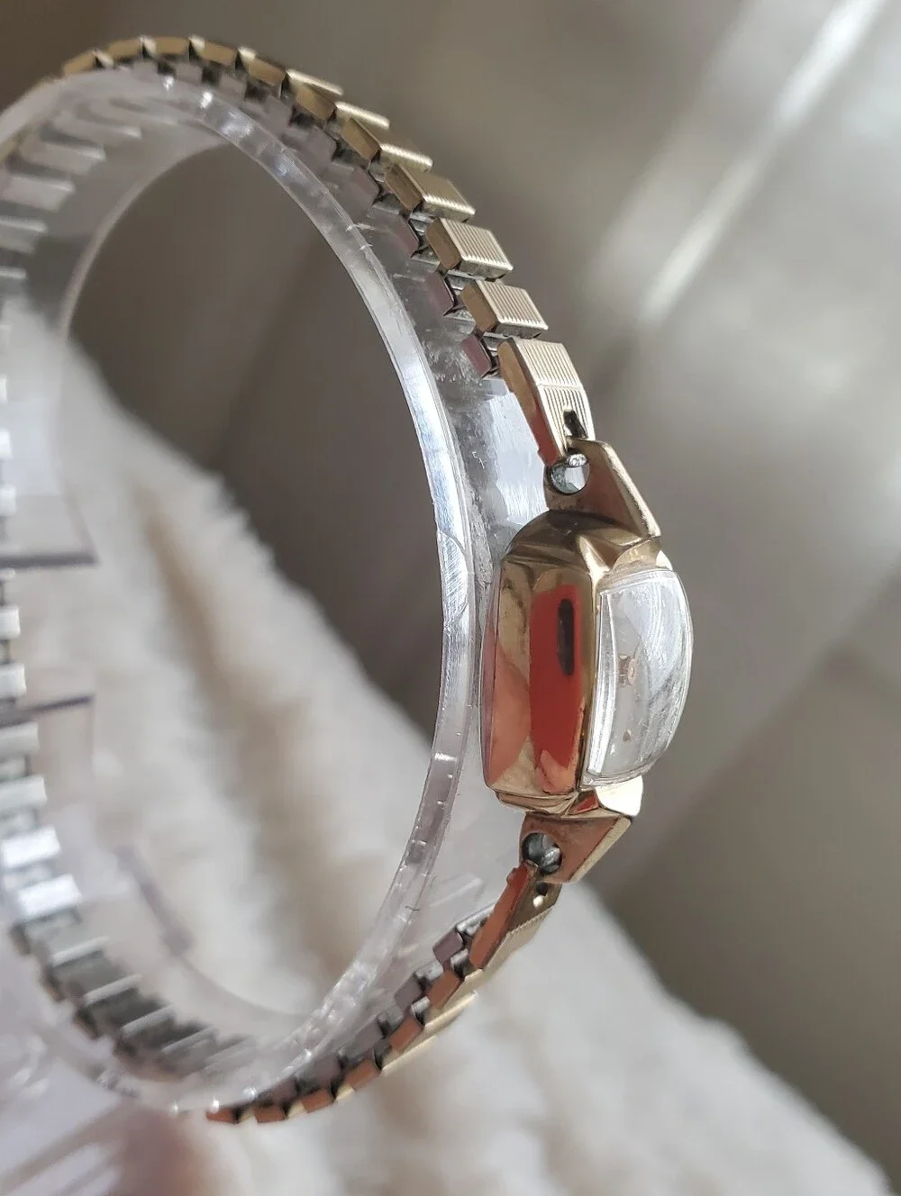 Vintage Hamilton Ladies Mechanical Watch 10K RGP Gold Filled Runs Mid-Century